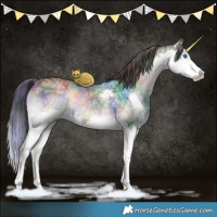 Horse Color:Nacre Liver Red Onyx Ice Sabino Splash 