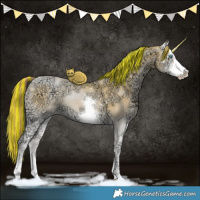 Horse Color:Painted Sable Cream Champagne Ice Pearl Onyx Sabino 
