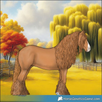 Horse Color:Chestnut Frame 