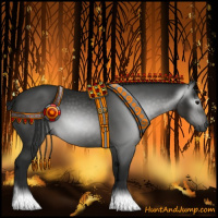 Horse Color:Gray Smoky Black 