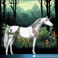 Horse Color:Watercolor White Spotted Bay Ice Splash Appaloosa 