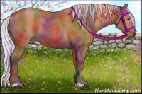 Horse Color:Nacre Silver Bay 