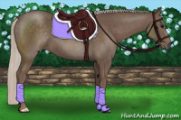 Horse Color:Silver Black 