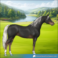 Horse Color:Liver Chestnut Mushroom 