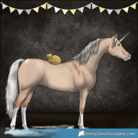 Horse Color:Silver Sable Champagne Dun Tobiano 
