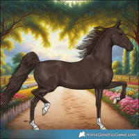 Horse Color:Liver Chestnut 