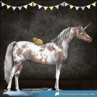 Horse Color:White Spotted Silver Brown Ice Dun Mushroom Tobiano 