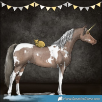 Horse Color:White Spotted Liver Red Dun Mushroom Tobiano Brindle