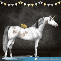 Horse Color:Brown Dun Mushroom Sabino Brindle 