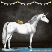 Horse Color:Platinum White Spotted Silver Brown Dun Sabino 