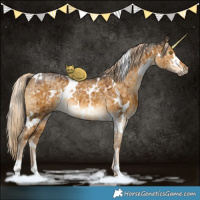 Horse Color:White Spotted Chocolate Palomino Ice Dun Brindle