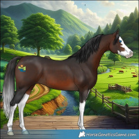 Horse Color:Brown Splash 