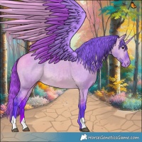 Horse Color:Watercolor Bay Dun Varnish 