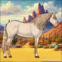 Horse Color:Red Dun Roan 