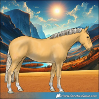Horse Color:Palomino 