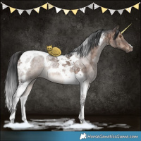 Horse Color:Brown Ice Dun Tobiano Brindle 