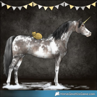 Horse Color:White Spotted Brown Ice Dun Sabino Brindle 