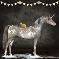 Horse Color:White Spotted Liver Red Dun Mushroom