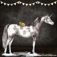 Horse Color:Chocolate Grullo Onyx Sabino Brindle