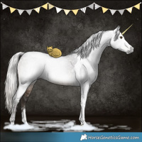 Horse Color:Gray Silver Brown Dun Mushroom Tobiano Brindle