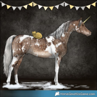 Horse Color:White Spotted Silver Brown Dun Tobiano Brindle