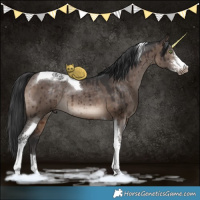 Horse Color:Brown Dun Sabino Tobiano Brindle 