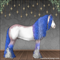 Horse Color:Watercolor Buckskin Frame 