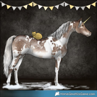 Horse Color:White Spotted Silver Brown Dun Rabicano 