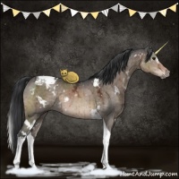 Horse Color:White Spotted Brown Ice Dun Tobiano Rabicano Brindle 