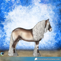 Horse Color:Liver Red Onyx Mushroom Rabicano