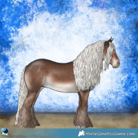Horse Color:Liver Chestnut Mushroom 