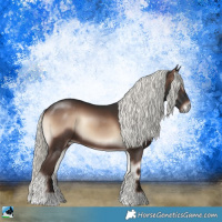 Horse Color:Liver Red Onyx Mushroom 