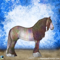 Horse Color:Nacre Chocolate Brown Chinchilla 