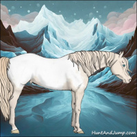 Horse Color:Perlino Snowcap 