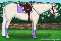 Horse Color:Silver Perlino
