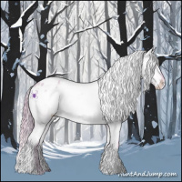 Horse Color:Watercolor Smoky Creme Ice Appaloosa 
