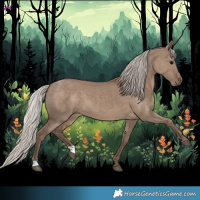 Horse Color:Silver Grullo 