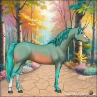 Horse Color:Watercolor Bay 