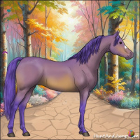 Horse Color:Watercolor Bay 