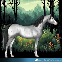 Horse Color:Classic Champagne Chinchilla Onyx 