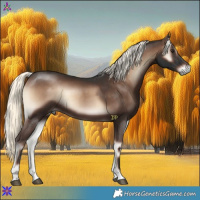 Horse Color:Liver Red Onyx Mushroom Rabicano
