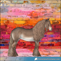 Horse Color:Liver Red Dun 