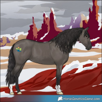 Horse Color:Smoky Grullo 