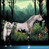 Horse Color:Silver Brown Sabino Appaloosa 