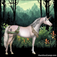 Horse Color:Gray Watercolor Silver Amber Champagne Dun Rabicano