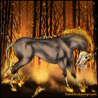 Horse Color:Brown Dun Mushroom 