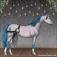 Horse Color:Watercolor Bay Dun 