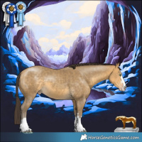 Horse Color:Sable Cream Champagne 
