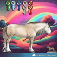 Horse Color:Buckskin Pearl 