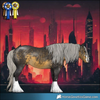 Horse Color:Silver Buckskin 